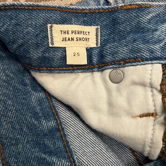 MADEWELL The Perfect Jean Shorts Size 25 - Picture 4 of 4